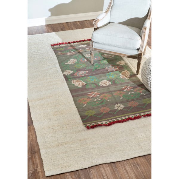 nuLOOM Hand-knotted Transitional Multi Rug (6' x 9') - 6' x 9'