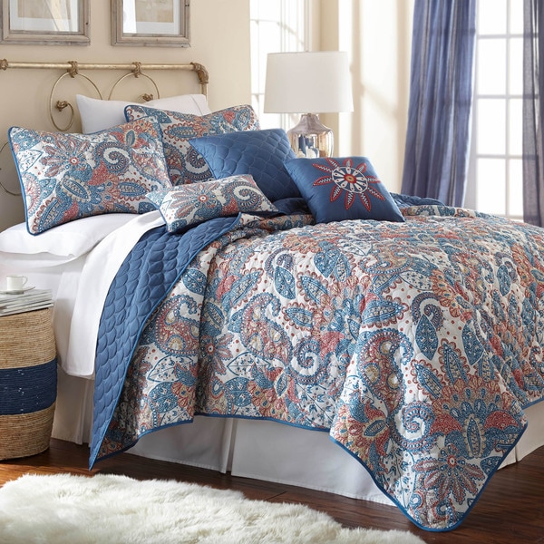 Amraupur Overseas Arcadia 6-piece Quilt Set