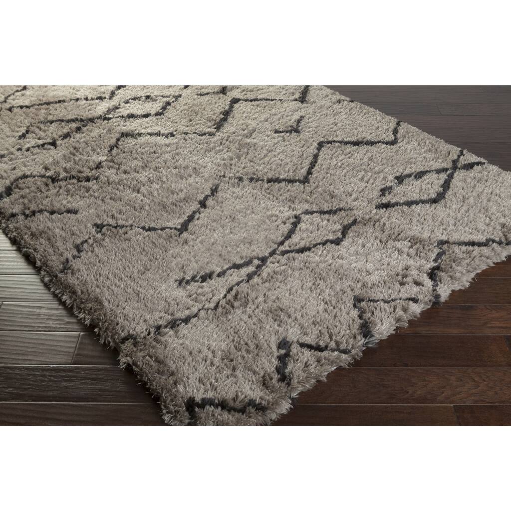 Hand-Tufted Wilma Abstract Area Rug - 8' x 10'