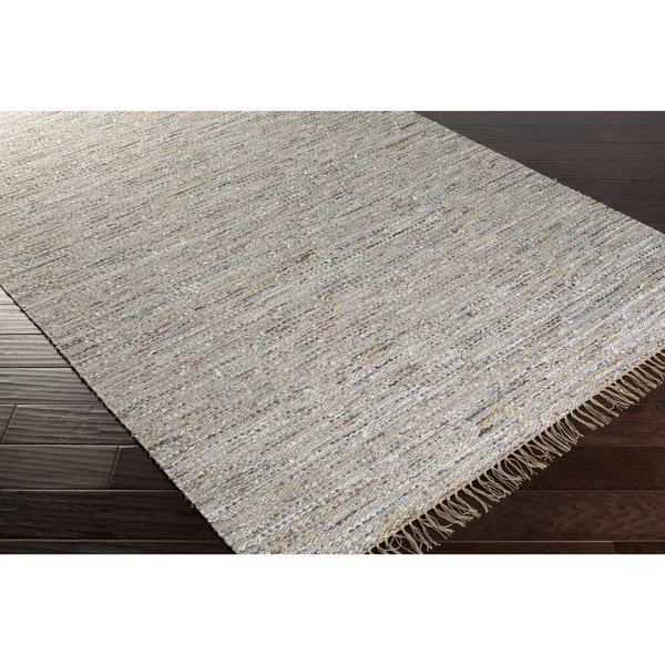 Papilio Hand Woven Lynne Stripe Cotton Rug (8 x 10)