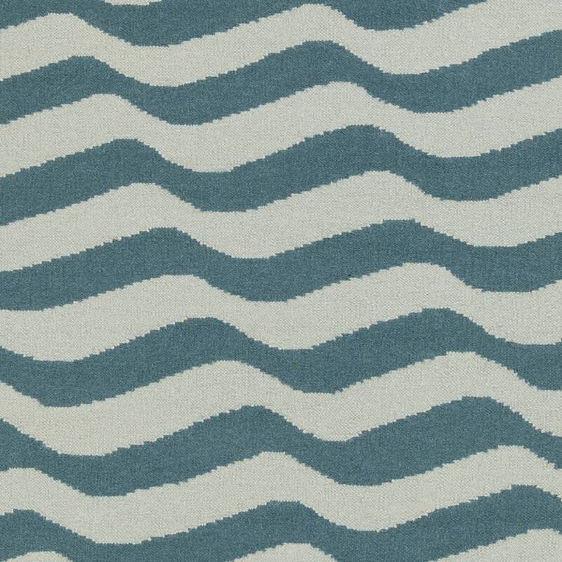 Hand-Woven Kirsten Stripe Wool Area Rug