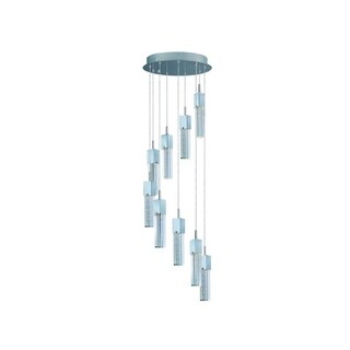 Fizz III Chrome 9-light Single Pendant