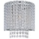 preview thumbnail 1 of 0, Spiral Chrome 1-light Wall Sconce