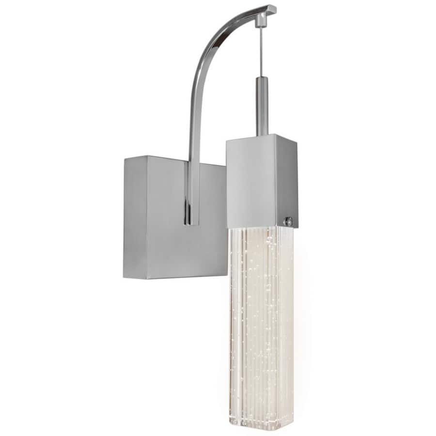 Fizz III Chrome 1-light Wall Sconce