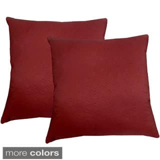 Size 20 X Microfiber Throw Pillows For Less Microfiber Sonic Quilted Floine 20 Inch Throw Pillows Set Of 2