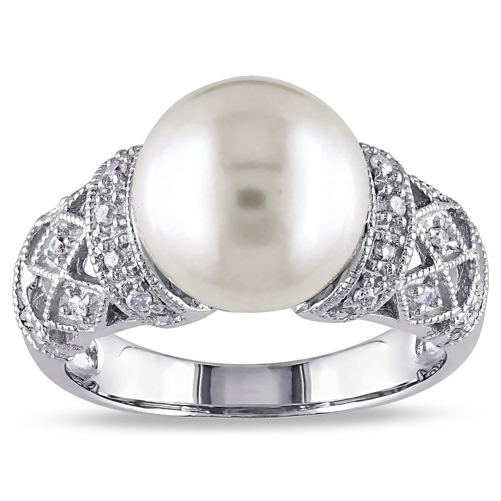 Buy Freshwater Pearl Rings Online at Overstock | Our Best Rings Deals