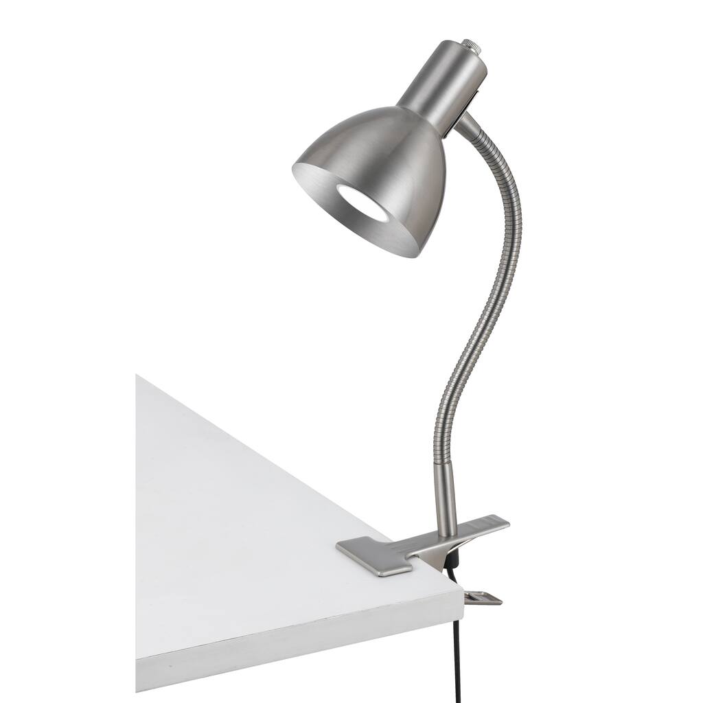 Cal Lighting LED Gooseneck Clamp-On Lamp