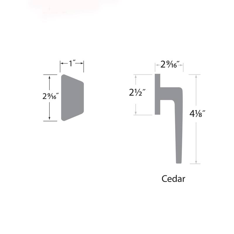 Cedar Lever
