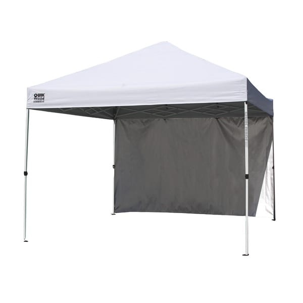 Quik Shade Commercial Instant Canopy with Wall Panel