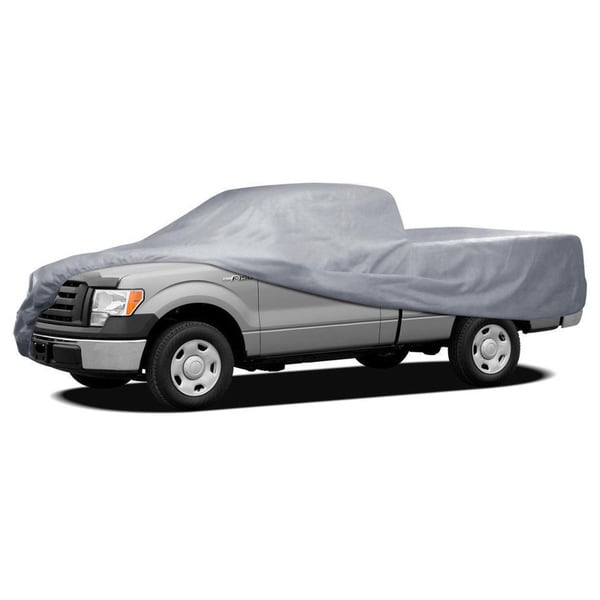 BDK Truck Cover Outdoor Indoor No-Scratch Lining Pickups for Full Size Regular Cab