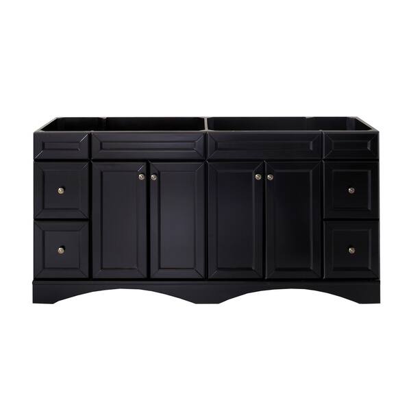 Shop Virtu Usa Talisa 72 Inch Double Sink Espresso Vanity Cabinet