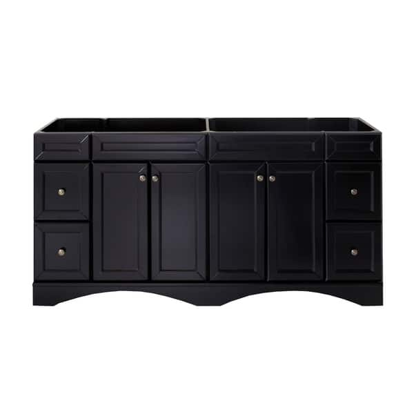 Shop Virtu Usa Talisa 72 Inch Double Sink Espresso Vanity Cabinet