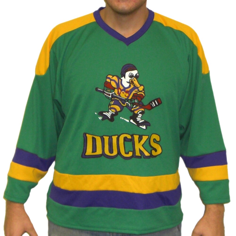 mighty ducks movie jersey goldberg