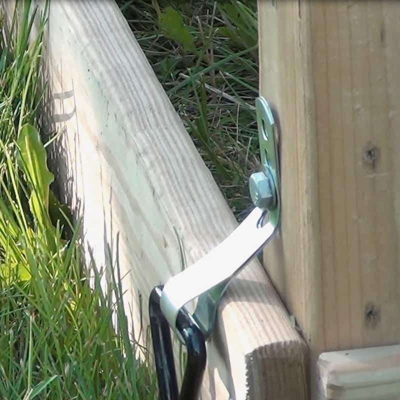 Swing-N-Slide Anchor-Its Ground Anchors for Swing Sets (4-Pack) - 15.5" L x 4.75" W x 2.5" H