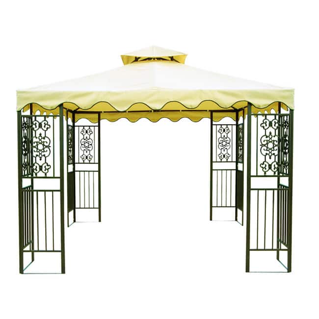 10'x10' Steel Frame Two Tier Gazebo