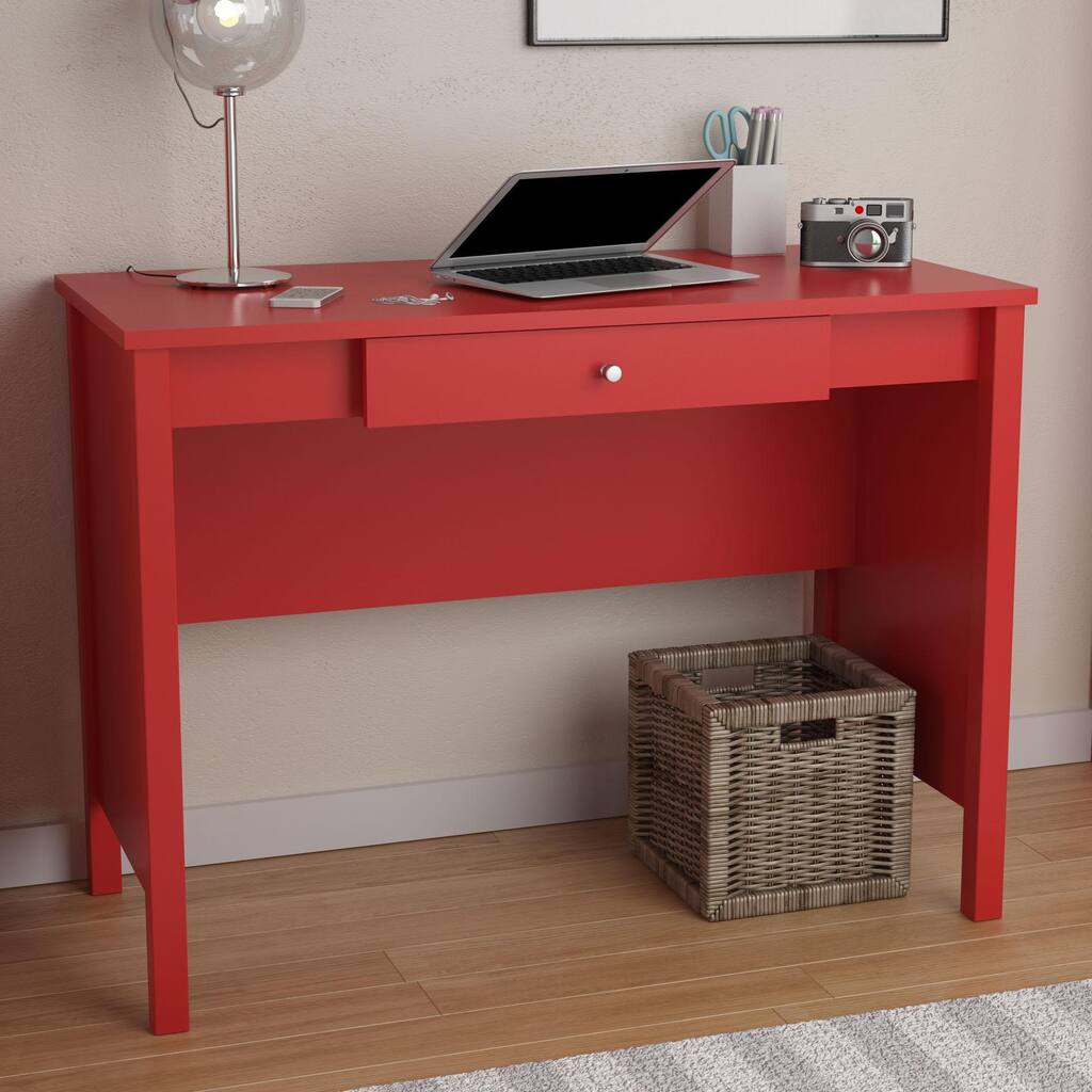 Ruby Red Desk Avenue Greene Ruby Red Desk - Overstock - 9779951