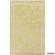 preview thumbnail 10 of 32, Hand-Knotted Katrine Indoor Wool Area Rug Lime - 5' x 8' - Rectangle