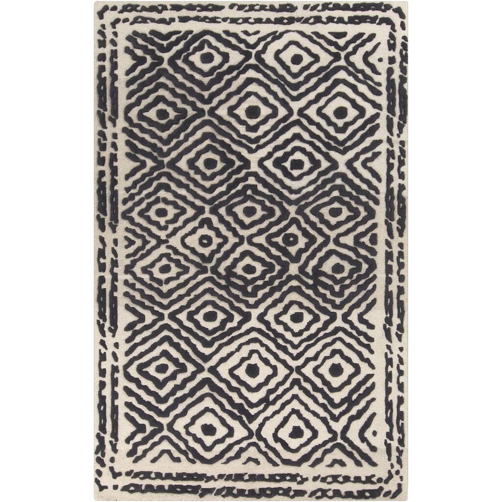 Hand-Knotted Katrine Indoor Wool Area Rug