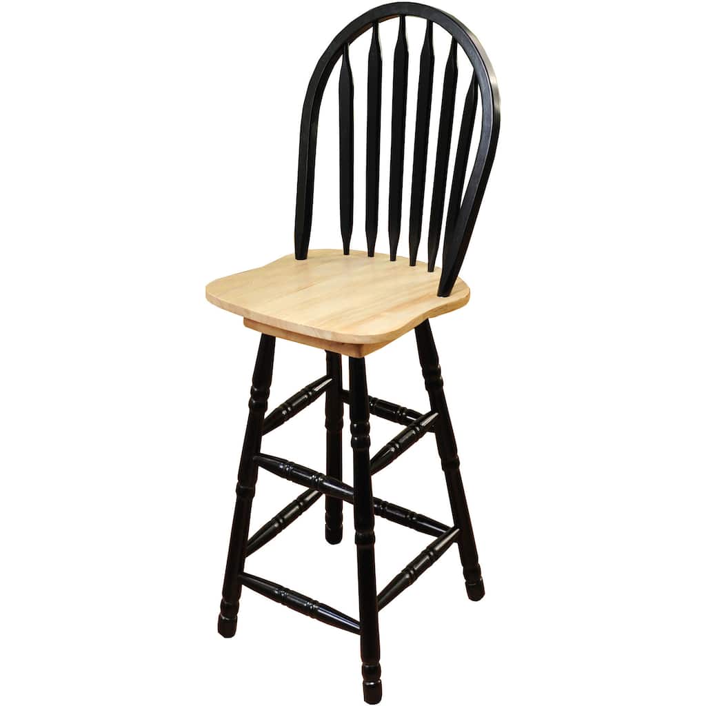 Simple Living Arrowback Swivel Bar Stool