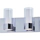 preview thumbnail 2 of 0, Maxim Silo Chrome 2-light Bath Vanity
