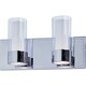 preview thumbnail 1 of 0, Maxim Silo Chrome 2-light Bath Vanity