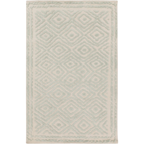 slide 2 of 30, Hand-Knotted Katrine Indoor Wool Area Rug