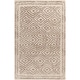 preview thumbnail 5 of 28, Hand-Knotted Katrine Indoor Wool Area Rug Tan/Beige - 2' x 3' - Rectangle