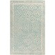 preview thumbnail 4 of 28, Hand-Knotted Katrine Indoor Wool Area Rug Seafoam - 2' x 3' - Rectangle