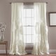 preview thumbnail 2 of 34, Silver Orchid Ince Flora Curtain Panel