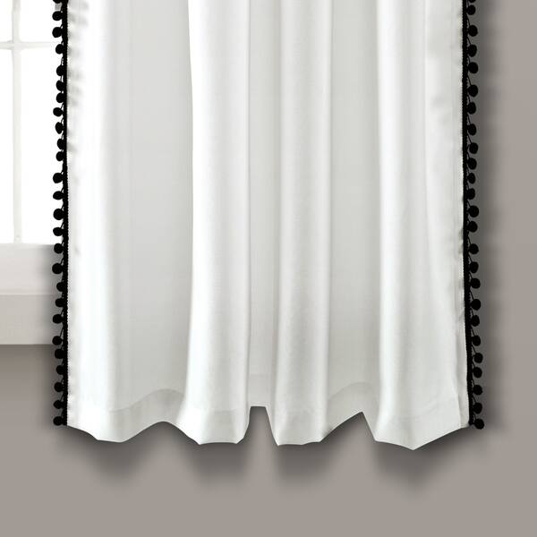 Shop The Gray Barn Watertop Pom Pom 84 Inch Curtain Panel On