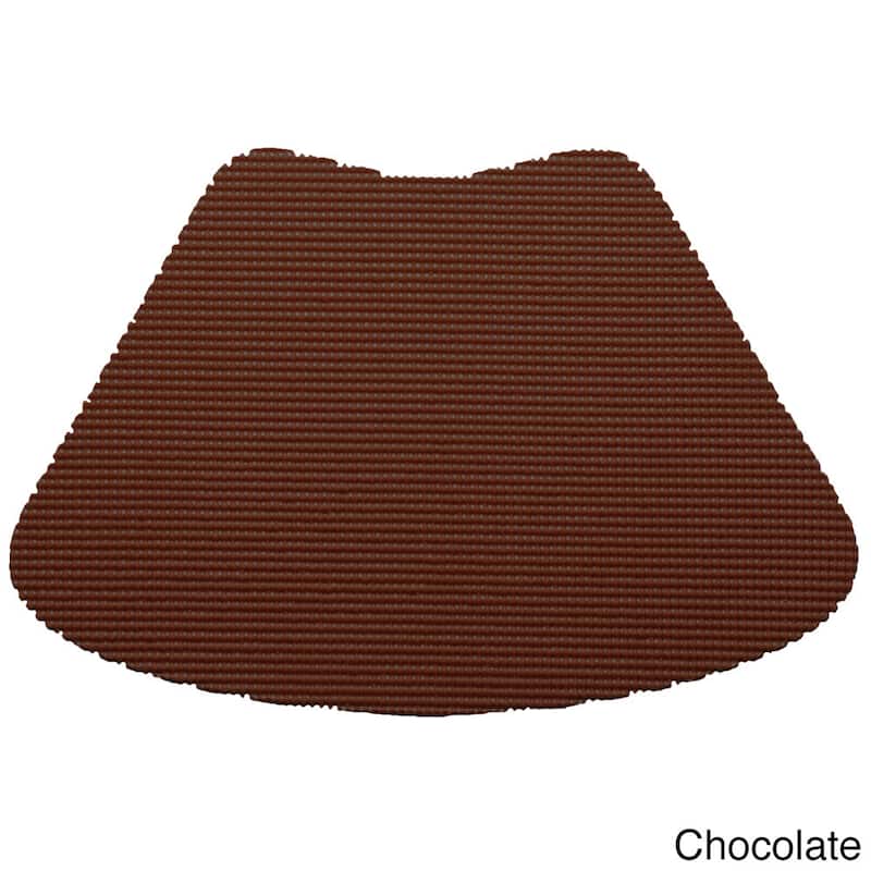 Wedge Fishnet Placemat (Set of 12) - Chocolate