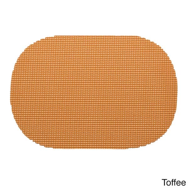 Fishnet Oval Placemat in Toffee (Set of 12) Fishnet Oval Placemat in Toffee (Set of 12)