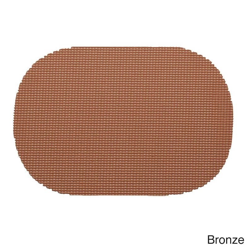 Oval Fishnet Placemat (Set of 12) - Bronze