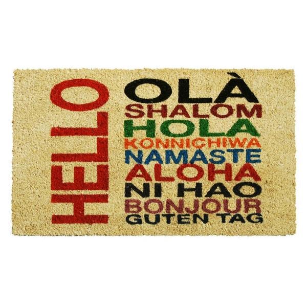 International Hello Doormat (1'5 x 2'5)
