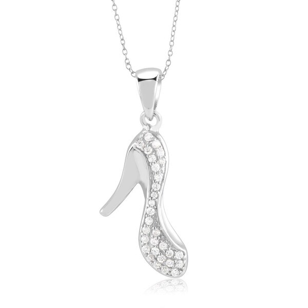 high heel shoe necklace