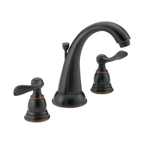 Delta Windemere Two Handle Widespread Lavatory Faucet B3596LF-OB Oil Bronze