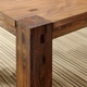 preview thumbnail 4 of 8, Furniture of America Maiz Rustic Oak 72-inch Solid Wood Dining Table