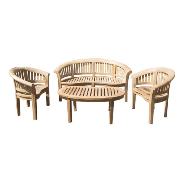 Handmade D-Art Teak Manhattan Set (Indonesia)
