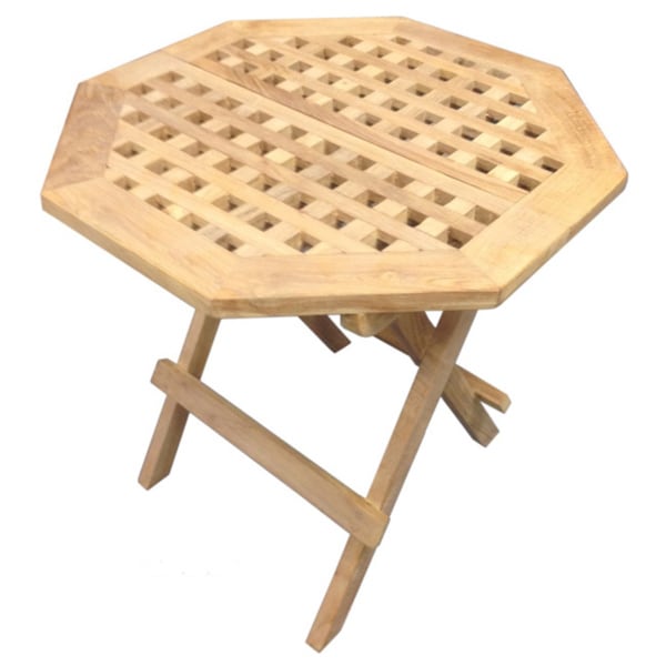 Handmade D-Art Teak Octagonal Outdoor Picnic Table (Indonesia)