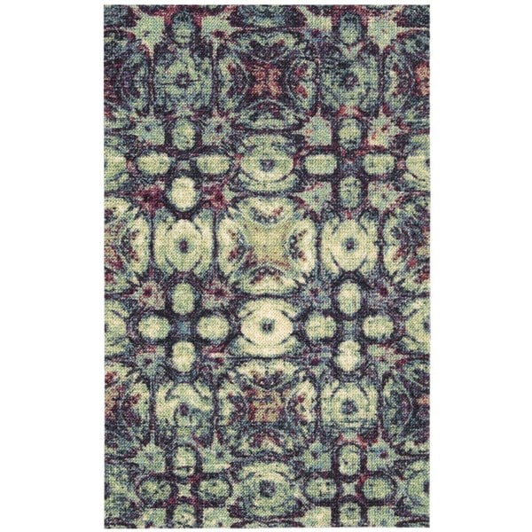 Nourison Vista Multicolor Polyester Rug - 2'6 x 4'