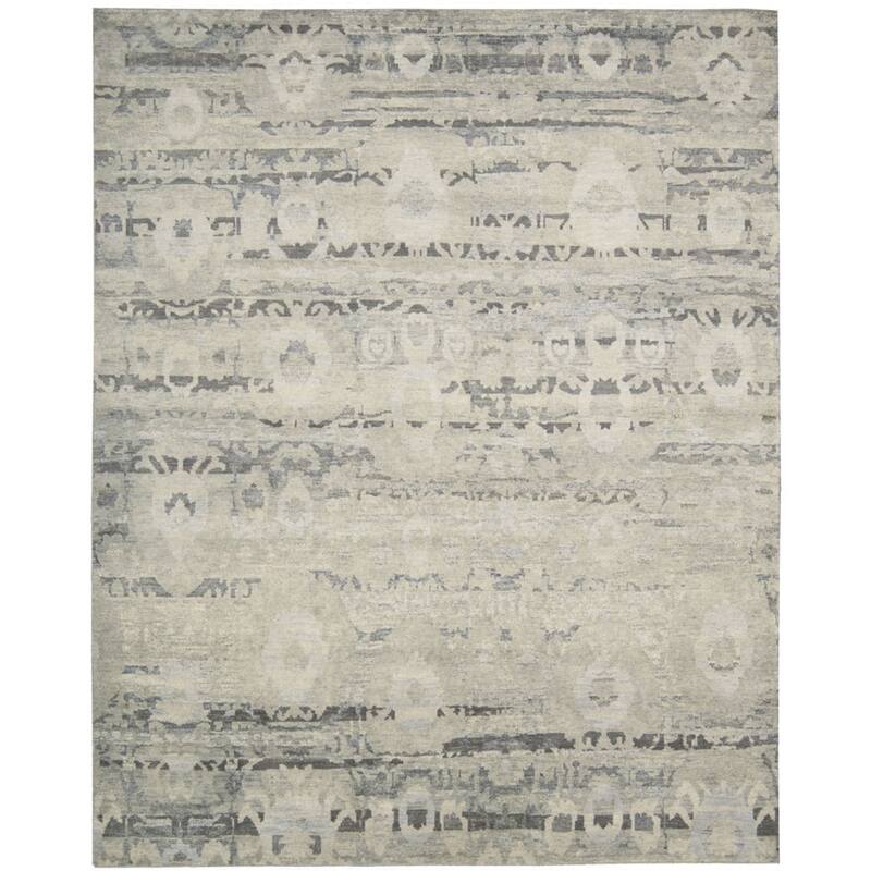 Nourison Dune Area Rug - 7'9" x 9'9" - Grey - Rectangle