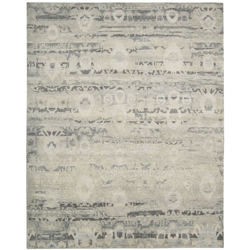 Nourison Dune Area Rug - 8'6" x 11'6" - Grey - Rectangle