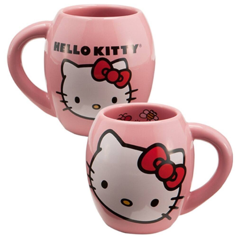 Hello Kitty Ceramic Oval Mug