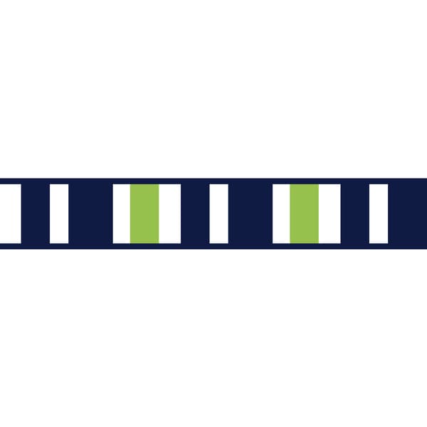 sweet jojo designs navy blue lime green white wall paper border blue border designs