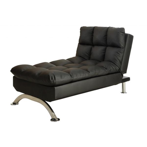 Sussex Faux Leather Lounge Chair to Bed - Free Shipping Today ...