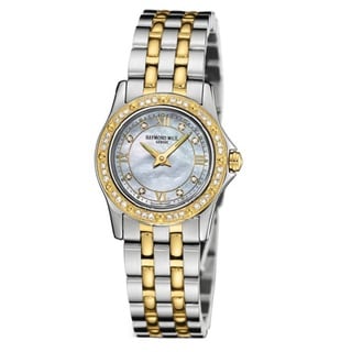 raymond weil tango gold plated