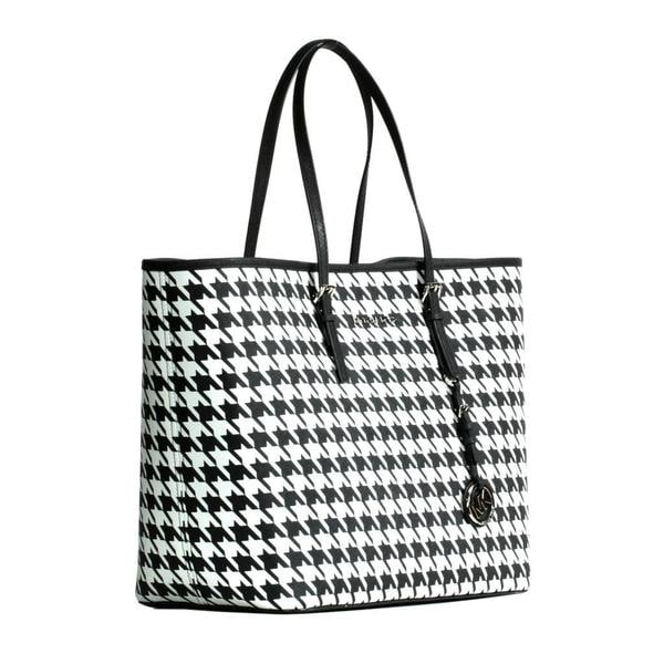 michael kors houndstooth purse