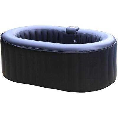 Homax 145-gallon Inflatable 2-person Oval Portable Hot Tub
