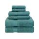 Miranda Haus Soft and Absorbent Zero Twist Cotton 6-piece Towel Set - Jade