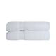 Miranda Haus Soft Oversize Zero Twist Cotton Bath Sheets (Set of 2) - White
